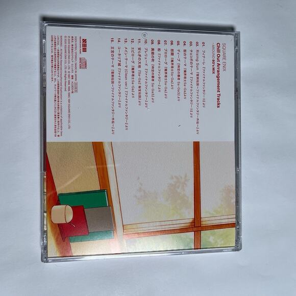Square Enix Chill Out Arrangement Tracks 80s Mix CD Soundtrack w/ OBI + Sticker - Picture 4 of 6